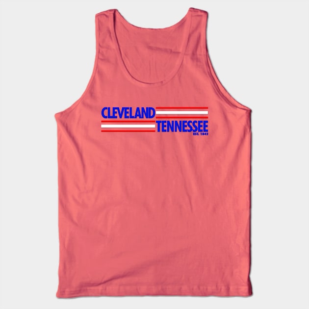 Cleveland Tennessee - Straight Tank Top by BigOrangeShirtShop